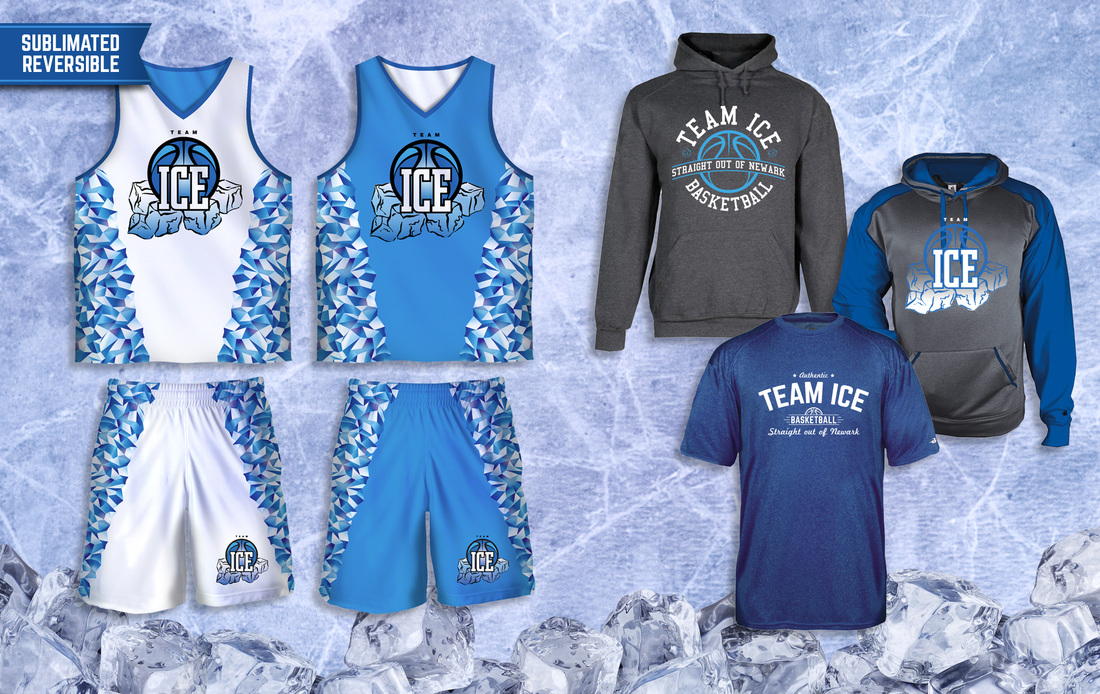 Sublimated reversible basketball apparel