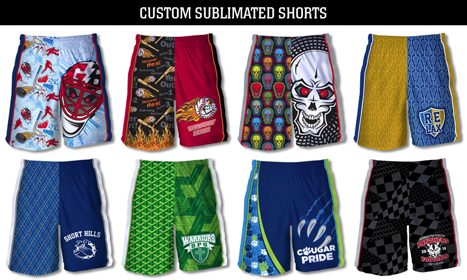 GoBallistic custom sublimated shorts