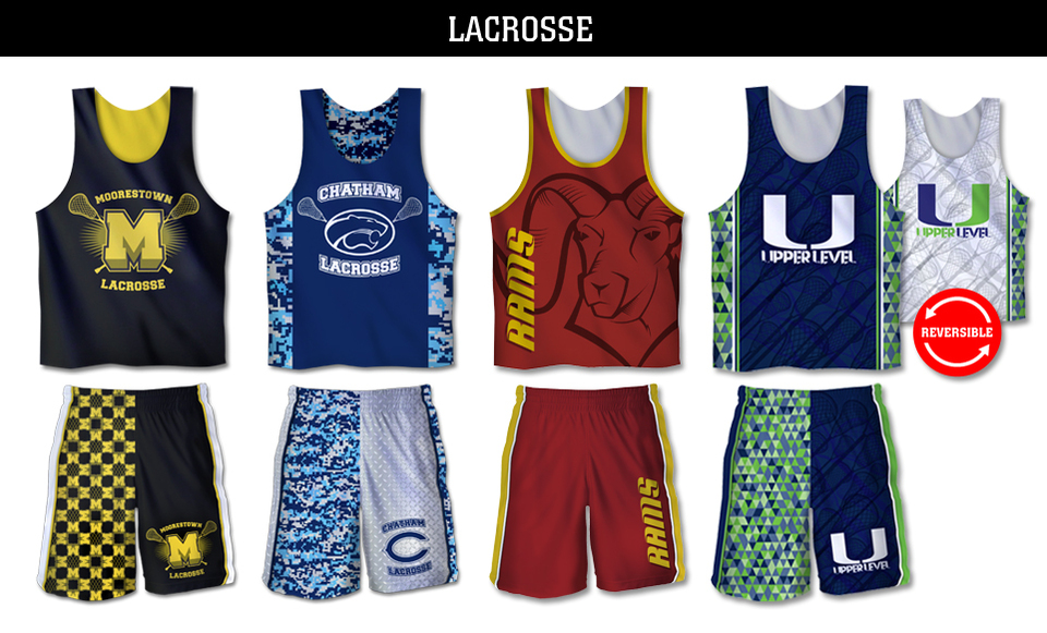 GoBallistic custom sublimated lacrosse uniforms