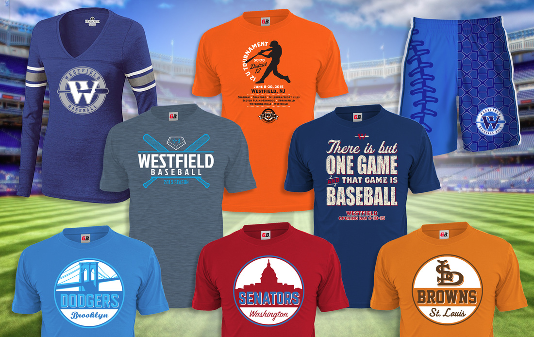 Westfield, NJ baseball clothing