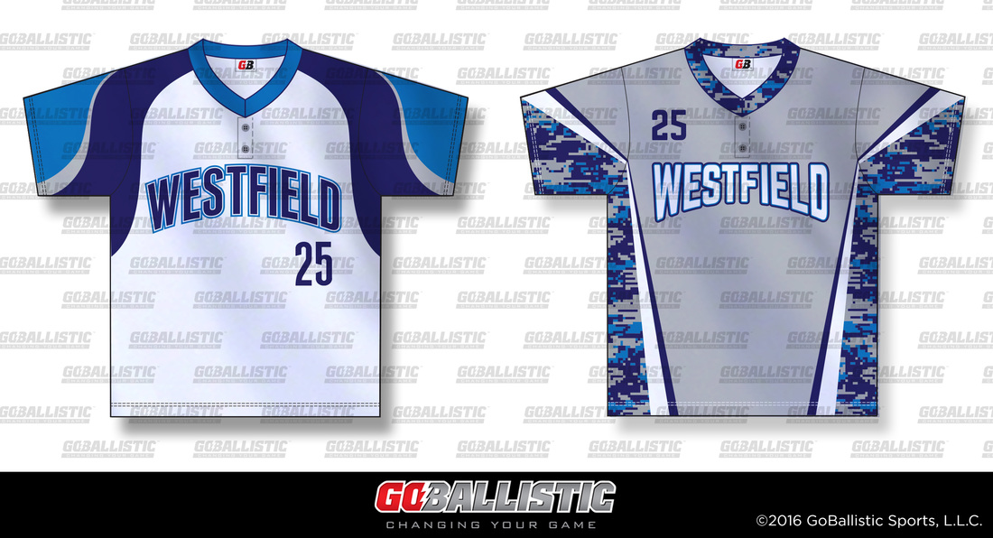 Sublimated baseball jerseys - Westfield, NJ