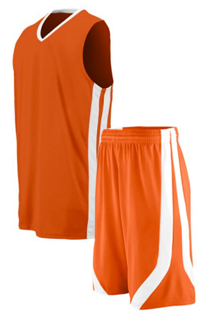 Triple-double basketball jersey and shorts