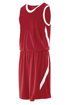 Lateral basketball jersey and shorts